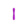 Vibromasseur triple stimulation très puissant violet USB 